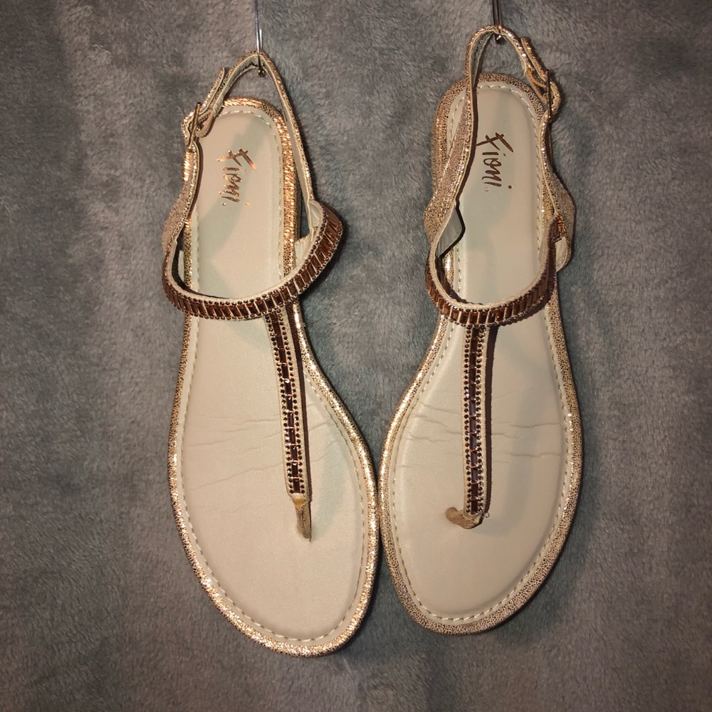 Super Cute Rose Gold Sandals